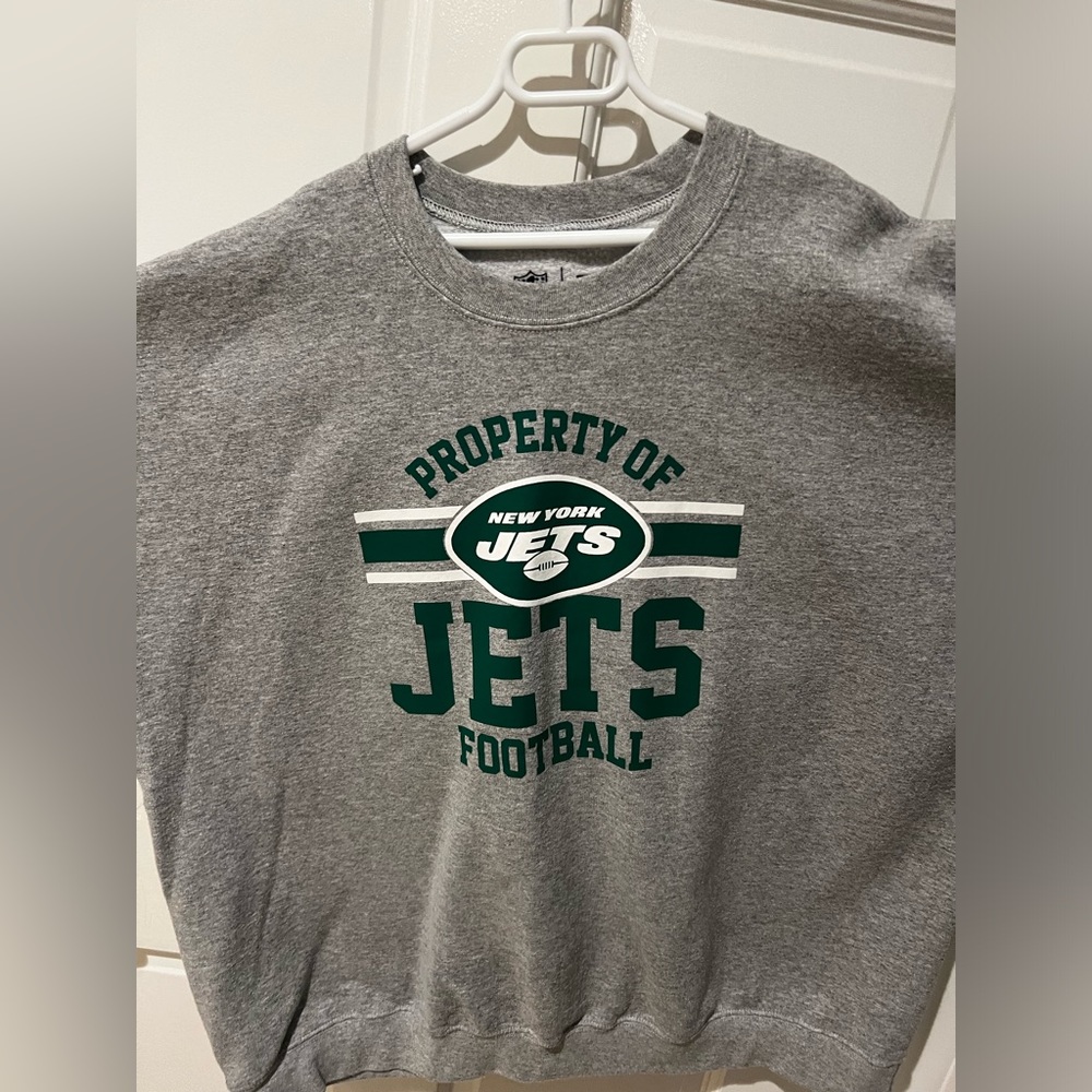 “Property of New York Jets” crewneck sweatshirt